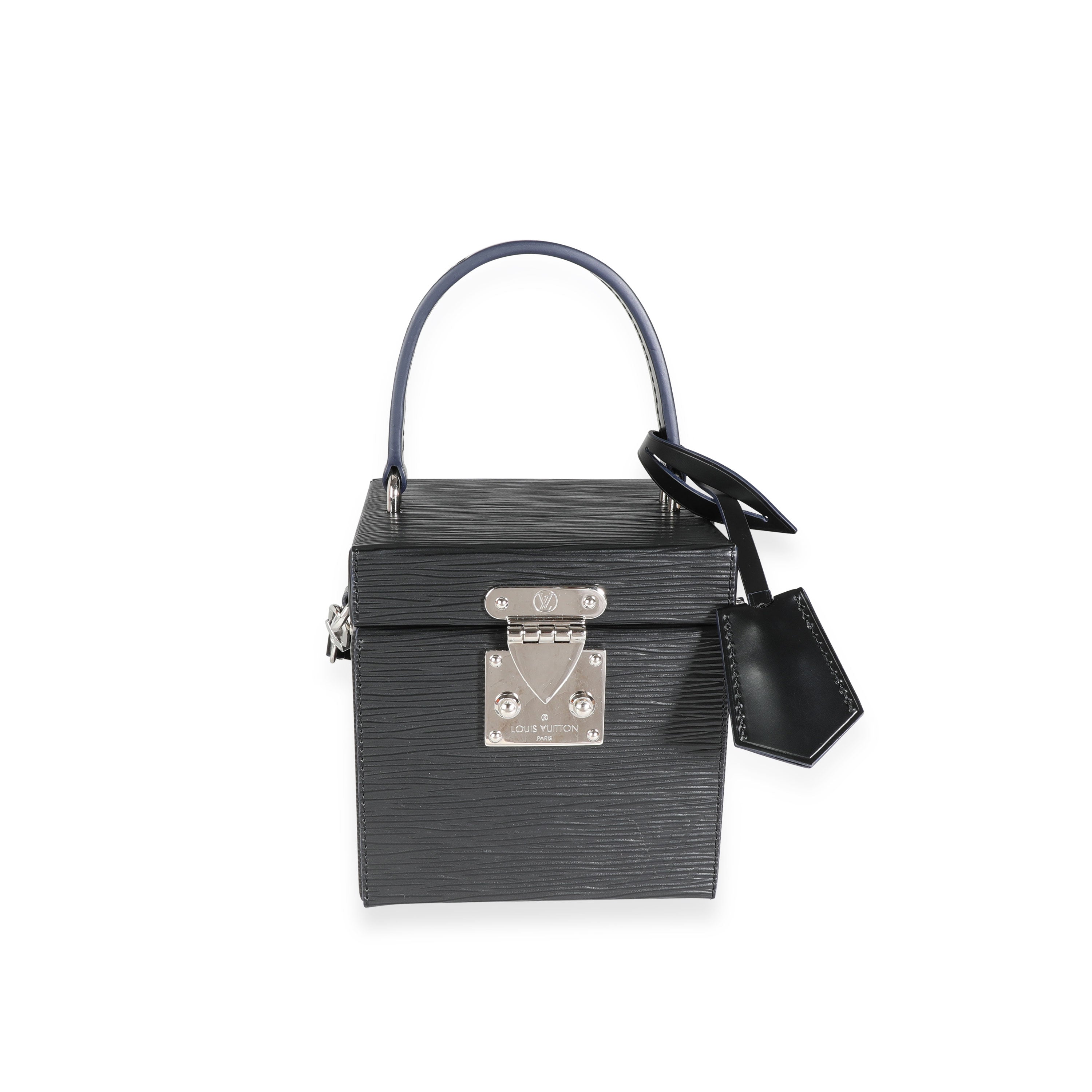 Louis Vuitton Louis Vuitton Black Epi Leather Bleecker Box