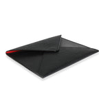 Louis Vuitton Louis Vuitton Black Epi Leather Invitation Envelope Clutch