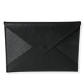 Louis Vuitton Louis Vuitton Black Epi Leather Invitation Envelope Clutch
