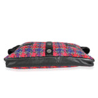 Chanel Black Lambskin & Multicolor Tweed Girl Bag
