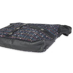 Chanel Navy Lambskin & Multicolor Tweed Girl Bag