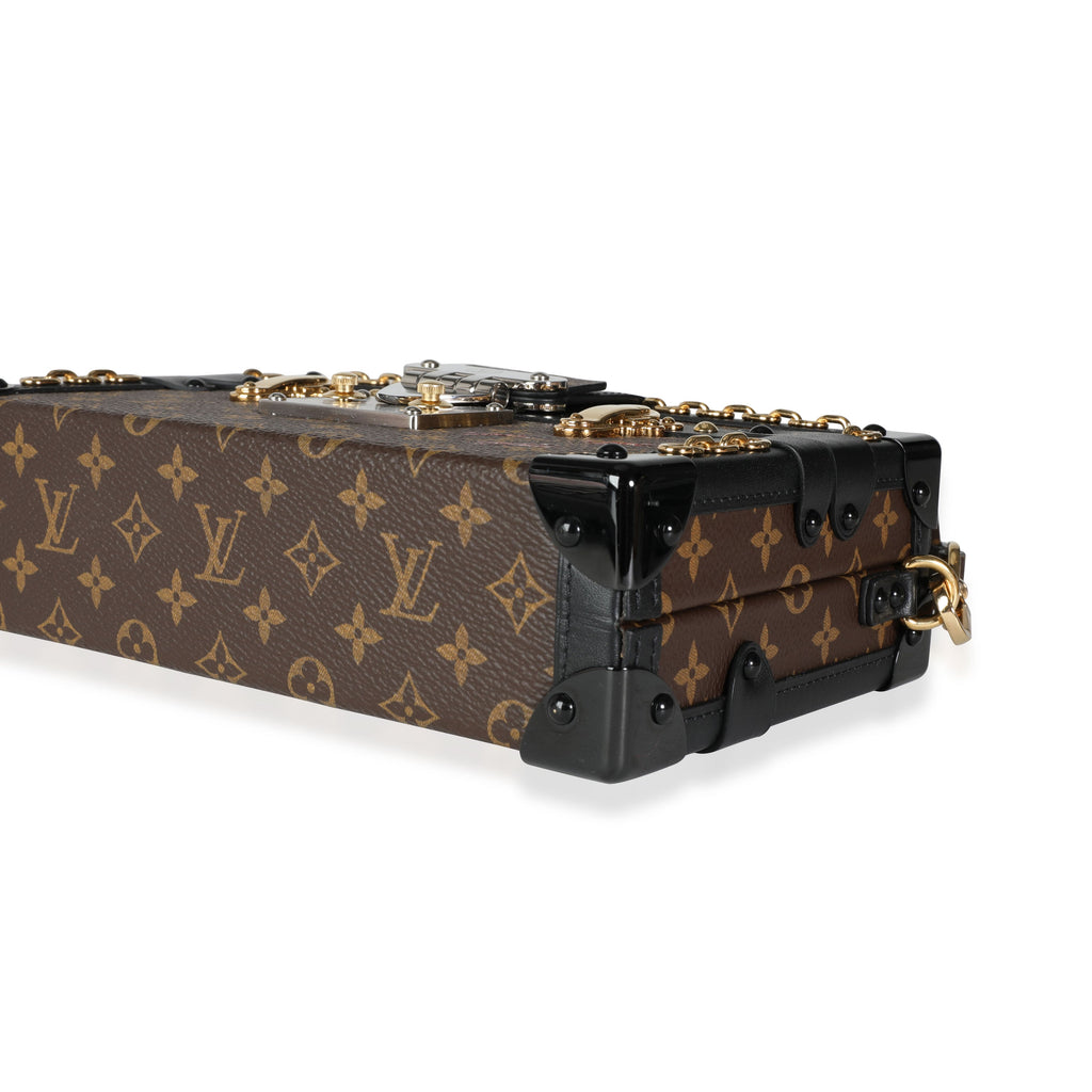 Louis Vuitton Louis Vuitton Monogram Canvas Chain Detail Petite Malle