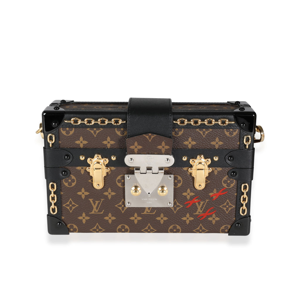 Louis Vuitton Louis Vuitton Monogram Canvas Chain Detail Petite Malle