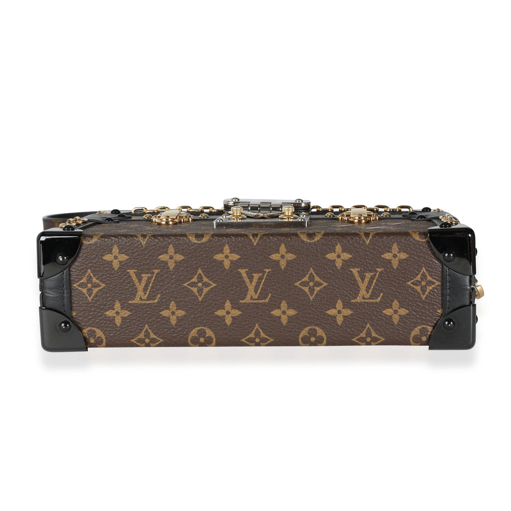 Louis Vuitton Louis Vuitton Monogram Canvas Chain Detail Petite Malle