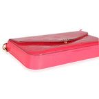Louis Vuitton Louis Vuitton Fuchsia Monogram Vernis Félicie Pochette