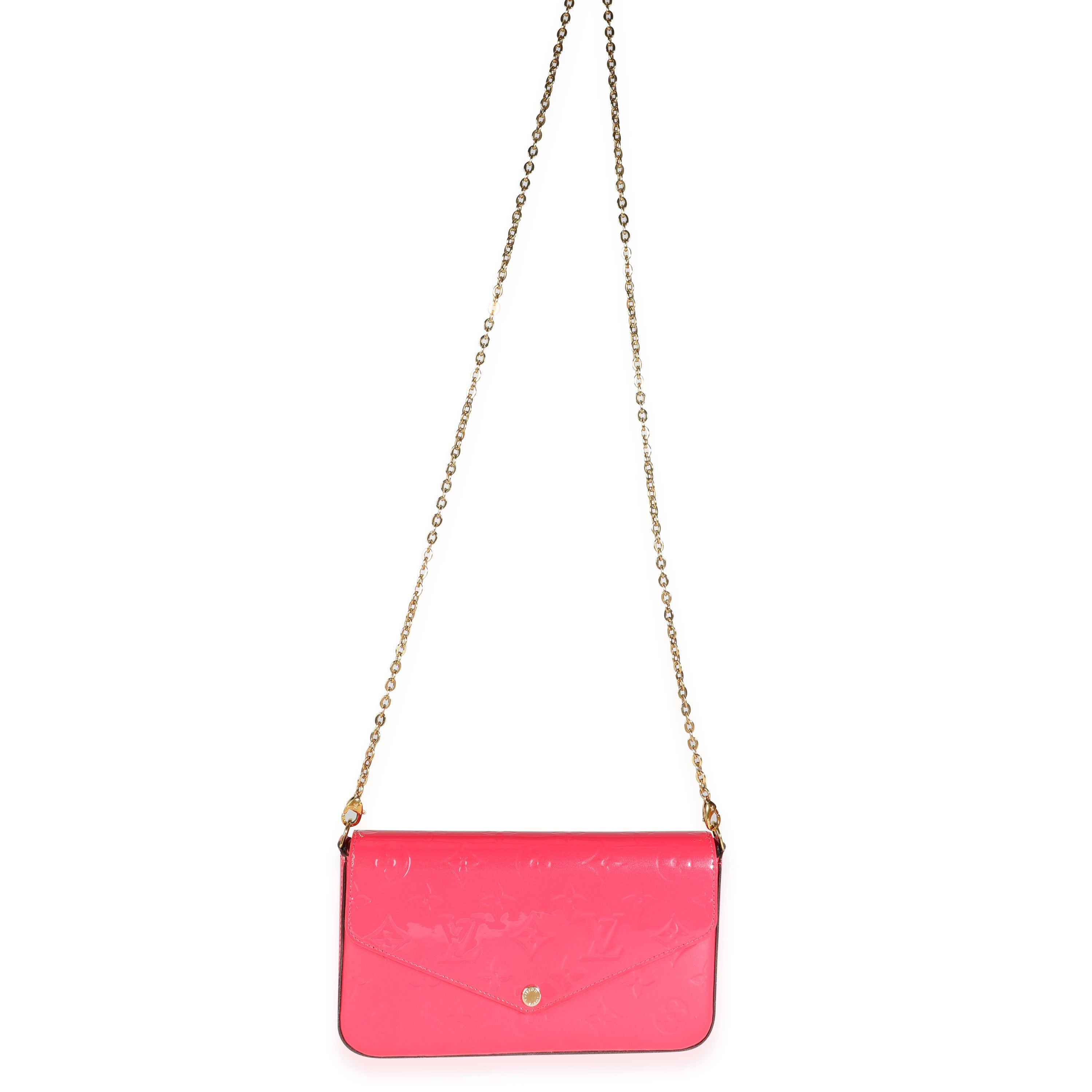 Louis Vuitton Louis Vuitton Fuchsia Monogram Vernis Félicie Pochette