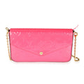 Louis Vuitton Louis Vuitton Fuchsia Monogram Vernis Félicie Pochette