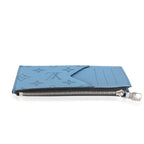 Louis Vuitton Louis Vuitton Denim Blue Taigarama Coin Card Holder