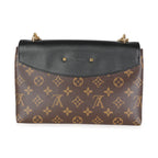 Louis Vuitton Louis Vuitton Monogram Canvas & Black Grained Leather Saint-Placide