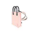 Louis Vuitton Louis Vuitton Rose Ballerine Epi & Black Leather Petit Sac Plat