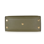 Louis Vuitton Louis Vuitton Laurier Green, Toffee Latte Beige & Monogram Canvas On My Side MM