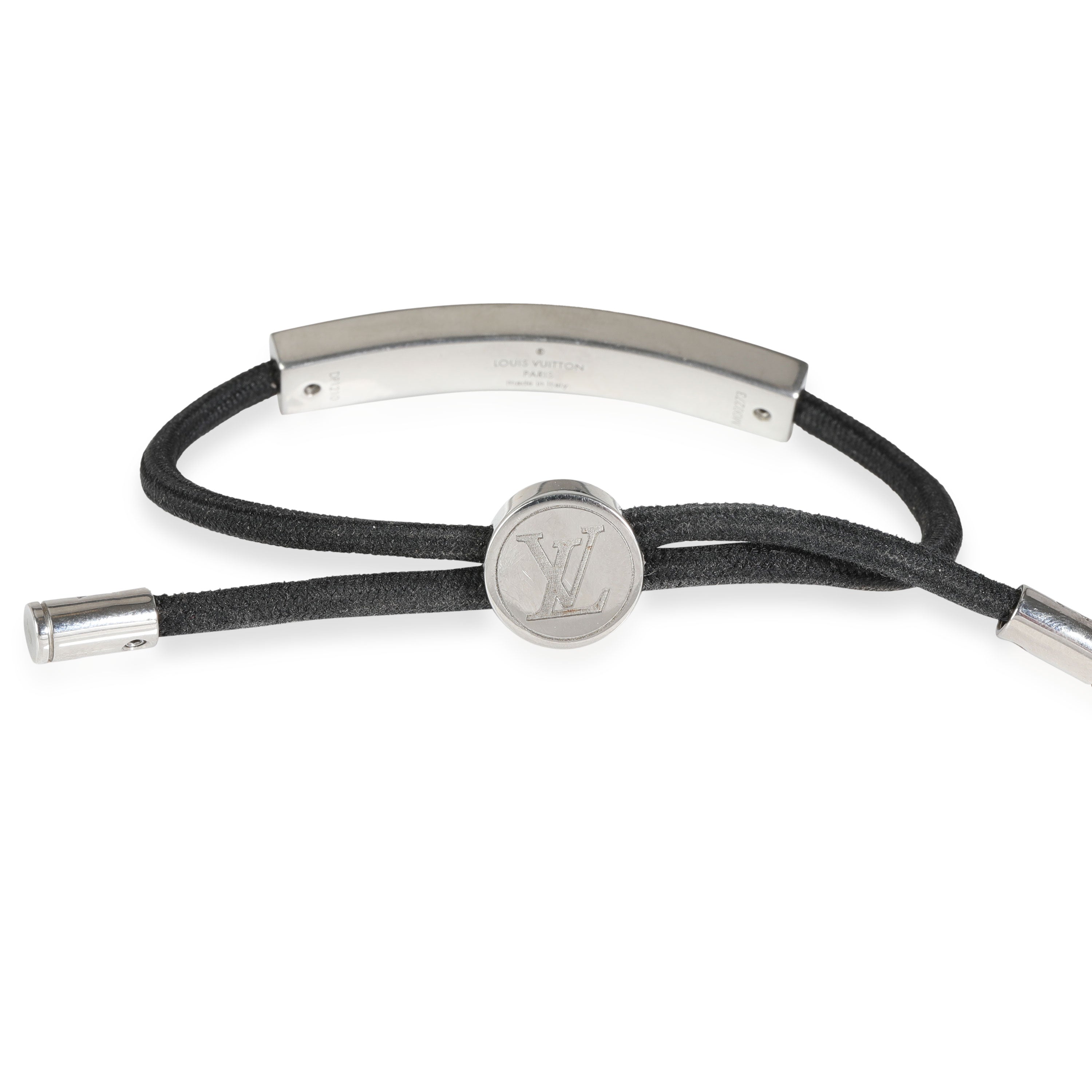 Louis Vuitton Louis Vuitton Space Bracelet on Black Cord