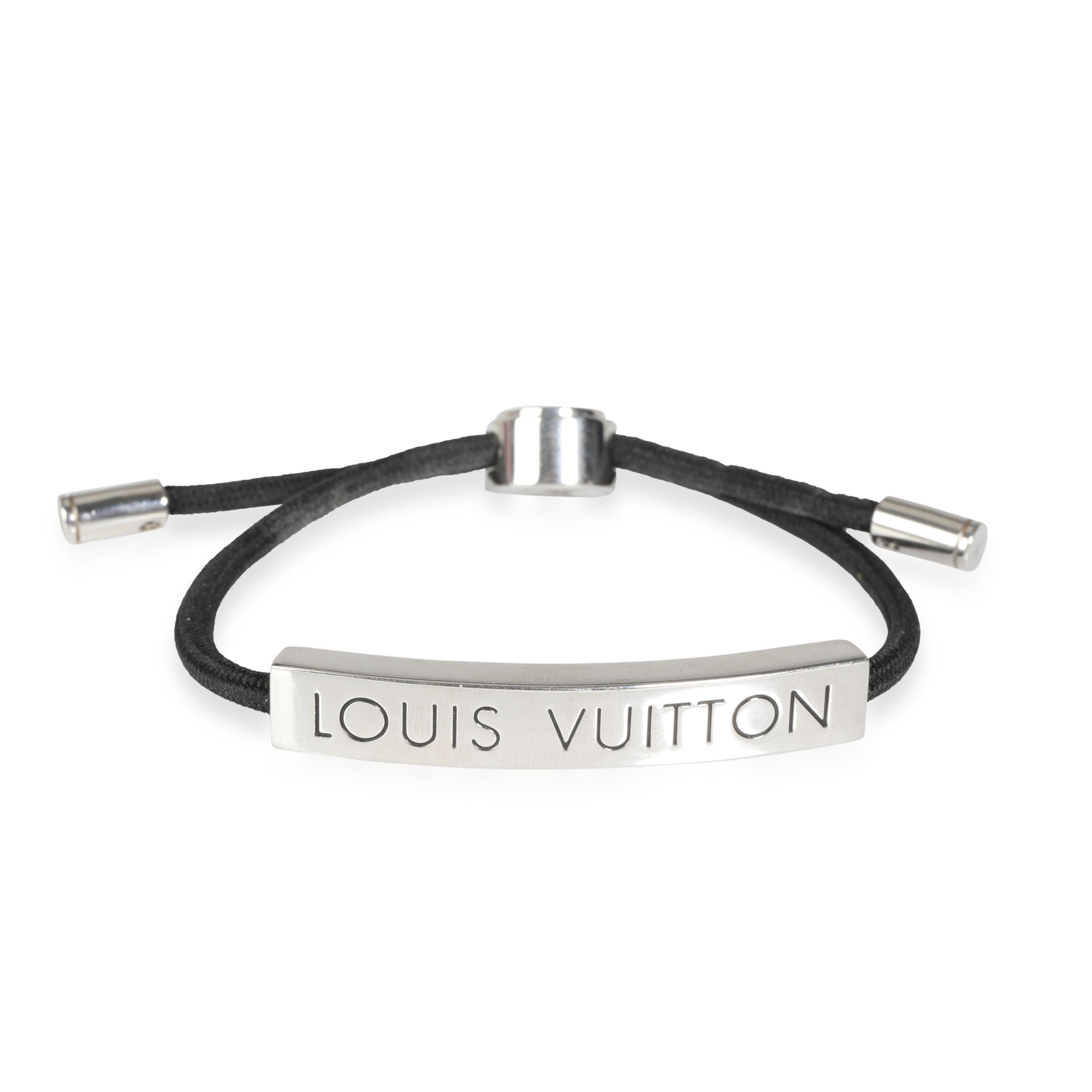 Louis Vuitton Louis Vuitton Space Bracelet on Black Cord