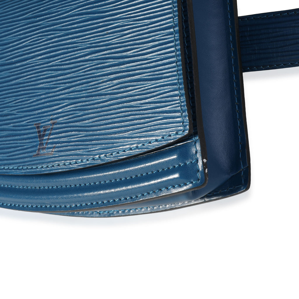 Louis Vuitton Louis Vuitton Vintage Toledo Blue Epi Leather Tilsit Belt Bag