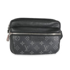 Louis Vuitton Louis Vuitton Black Taiga Leather & Monogram Eclipse Canvas Outdoor Messenger