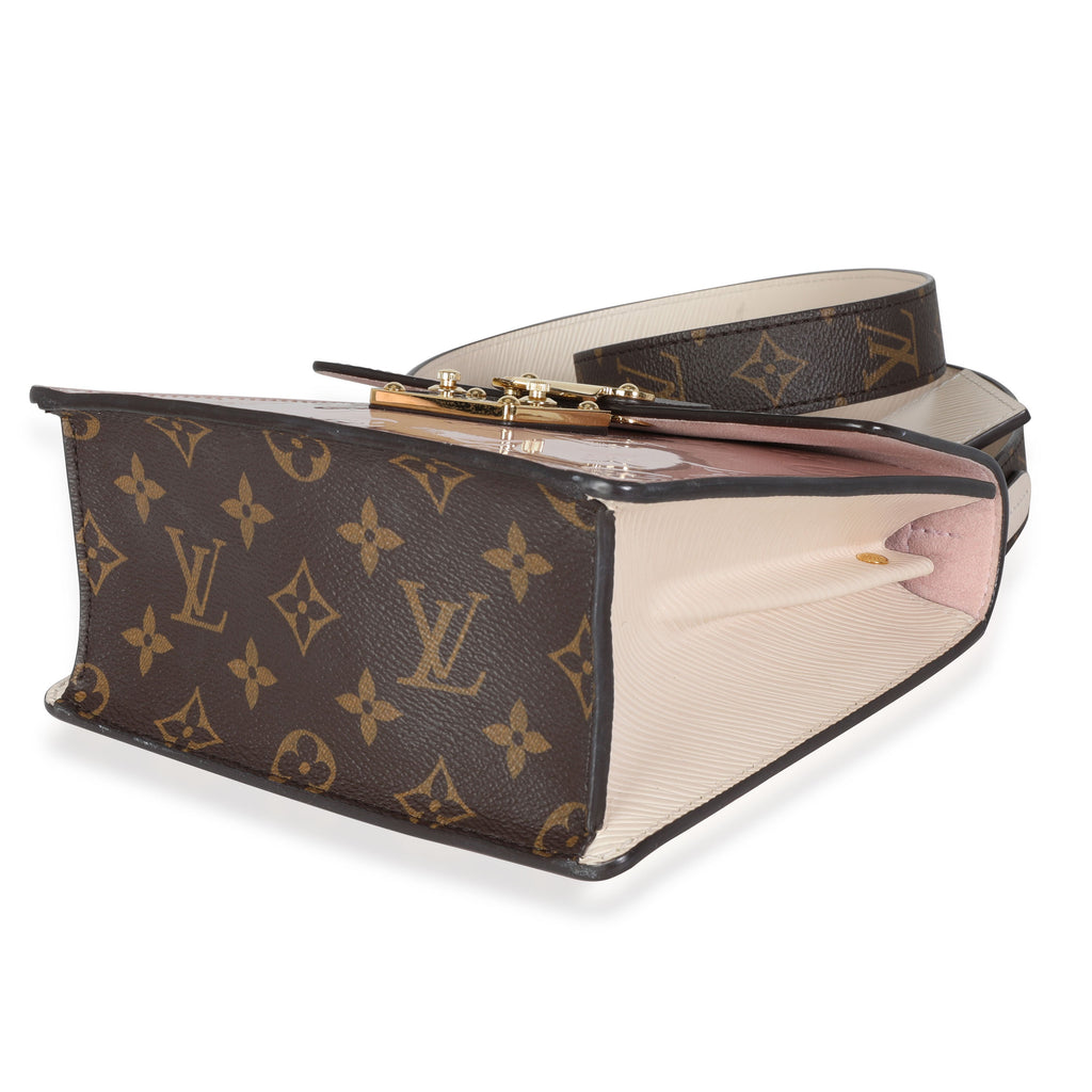 Louis Vuitton Louis Vuitton Rose Ballerine Vernis, Monogram Canvas & Ivory Epi Spring Street