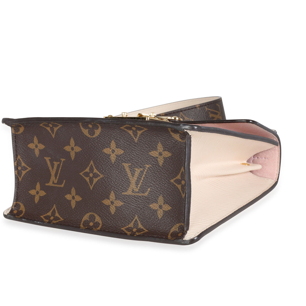 Louis Vuitton Louis Vuitton Rose Ballerine Vernis, Monogram Canvas & Ivory Epi Spring Street
