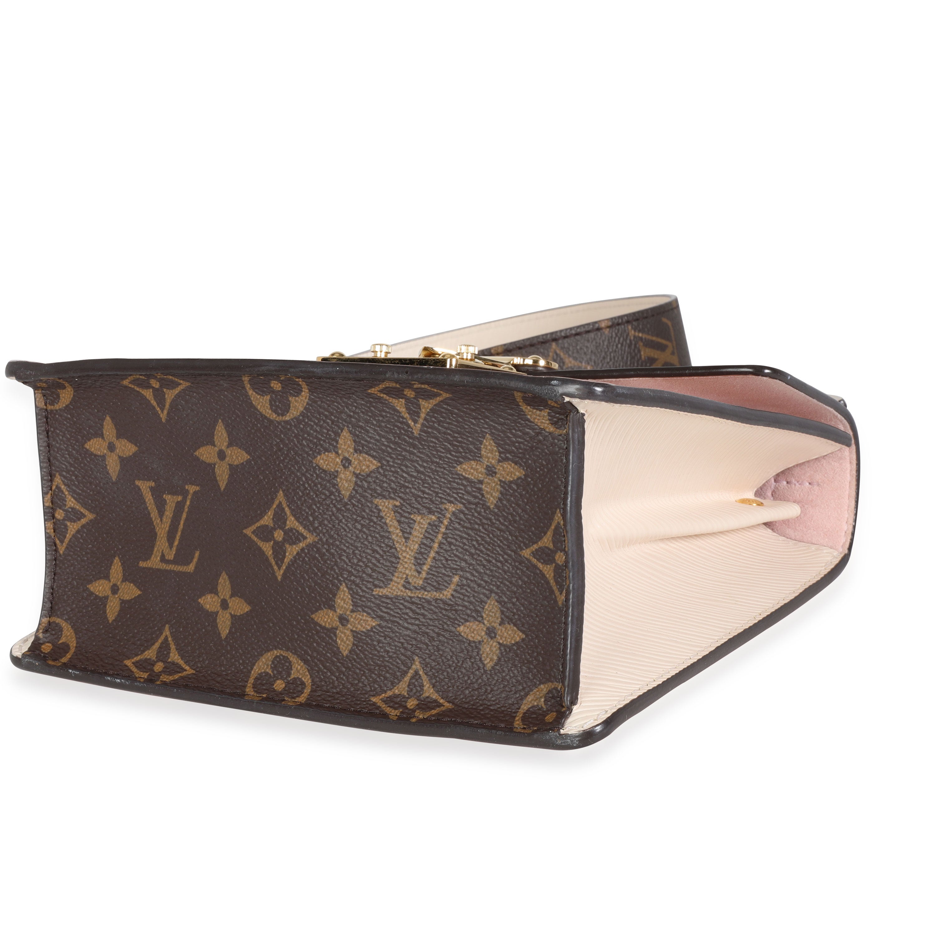 Louis Vuitton Louis Vuitton Rose Ballerine Vernis, Monogram Canvas & Ivory Epi Spring Street