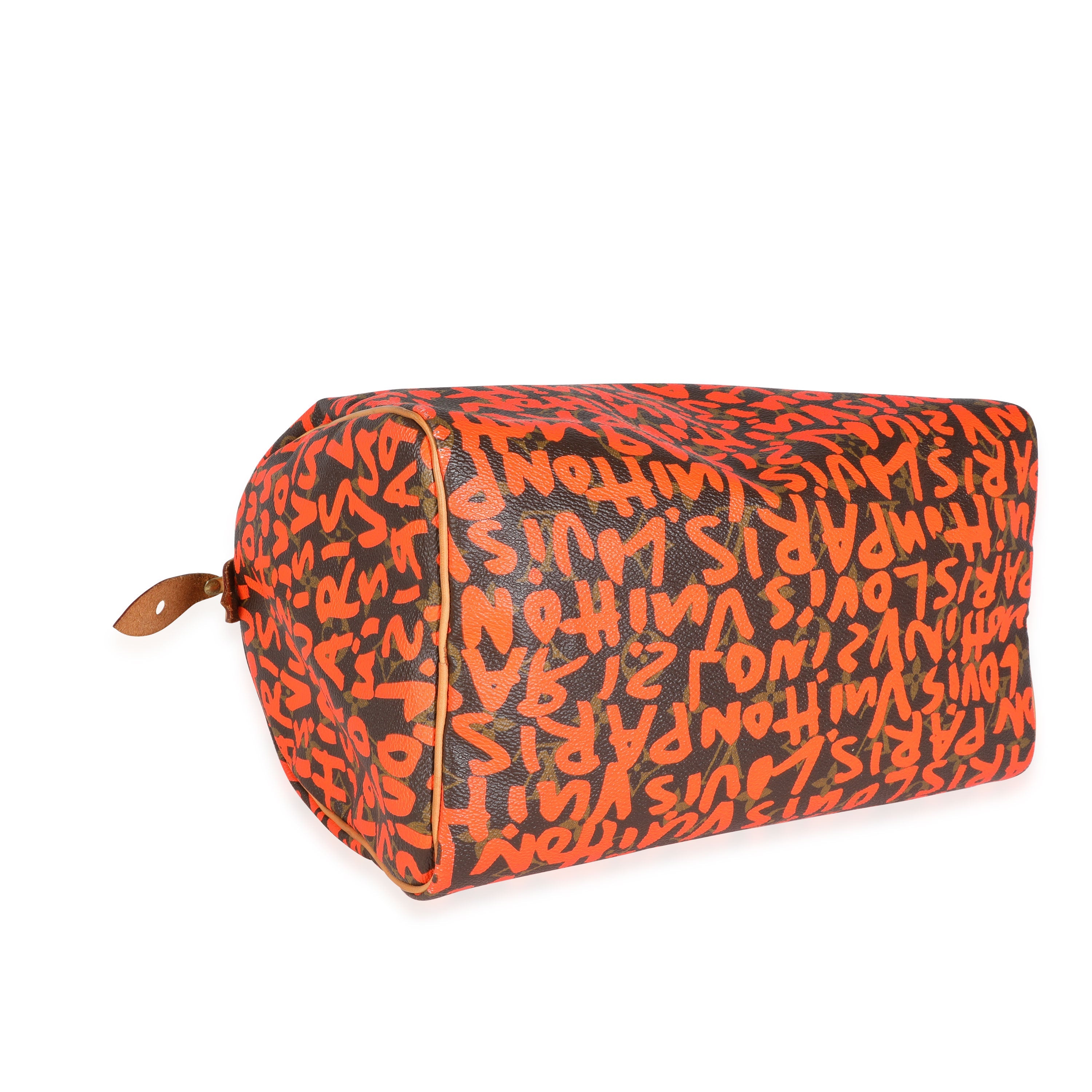 Louis Vuitton Louis Vuitton x Stephen Sprouse Orange Graffiti Monogram Canvas Speedy 30