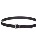 Saint Laurent Cassandre Suede Belt