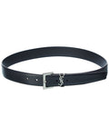 Saint Laurent Monogram Leather Belt