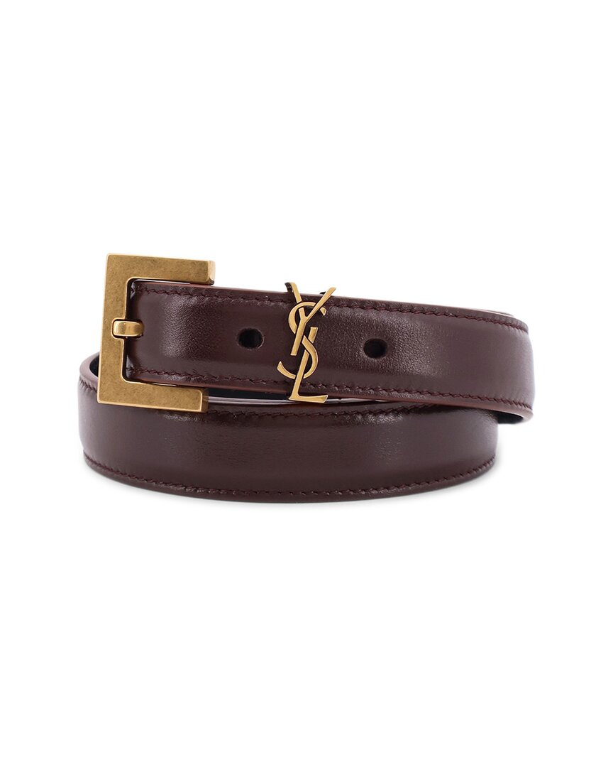 Saint Laurent Leather Belt