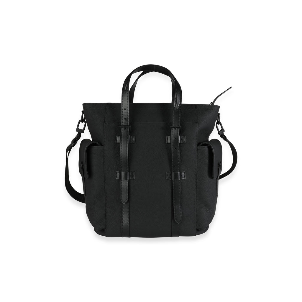 Louis Vuitton Louis Vuitton Black Taurillon Leather Christopher Tote