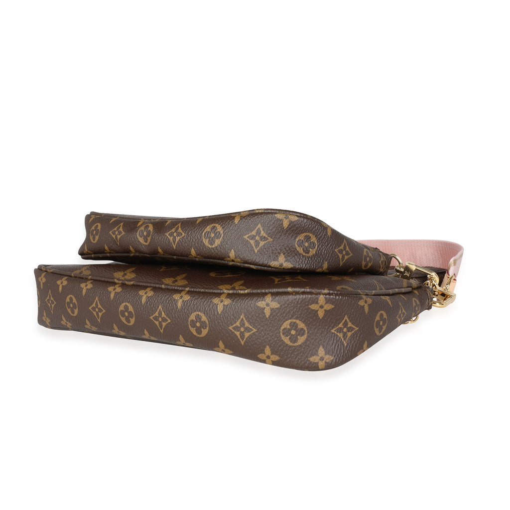 Louis Vuitton Louis Vuitton Monogram Canvas & Light Pink Multi-Pochette Accessoires