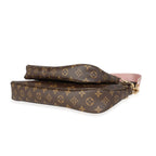 Louis Vuitton Louis Vuitton Monogram Canvas & Light Pink Multi-Pochette Accessoires