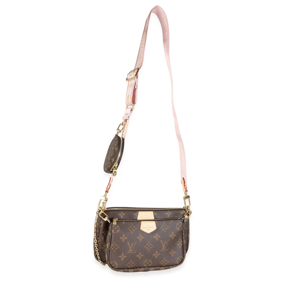 Louis Vuitton Louis Vuitton Monogram Canvas & Light Pink Multi-Pochette Accessoires