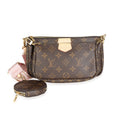 Louis Vuitton Louis Vuitton Monogram Canvas & Light Pink Multi-Pochette Accessoires