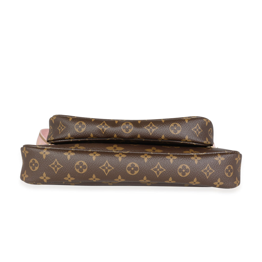 Louis Vuitton Louis Vuitton Monogram Canvas & Light Pink Multi-Pochette Accessoires
