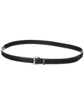 Saint Laurent Cassandre Thin Leather Belt