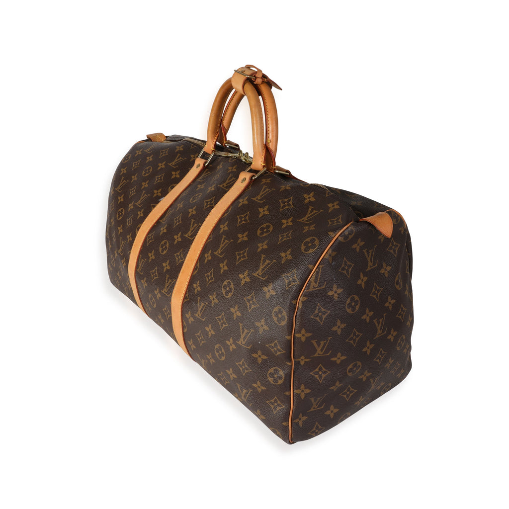 Louis Vuitton Louis Vuitton Monogram Canvas Keepall 50
