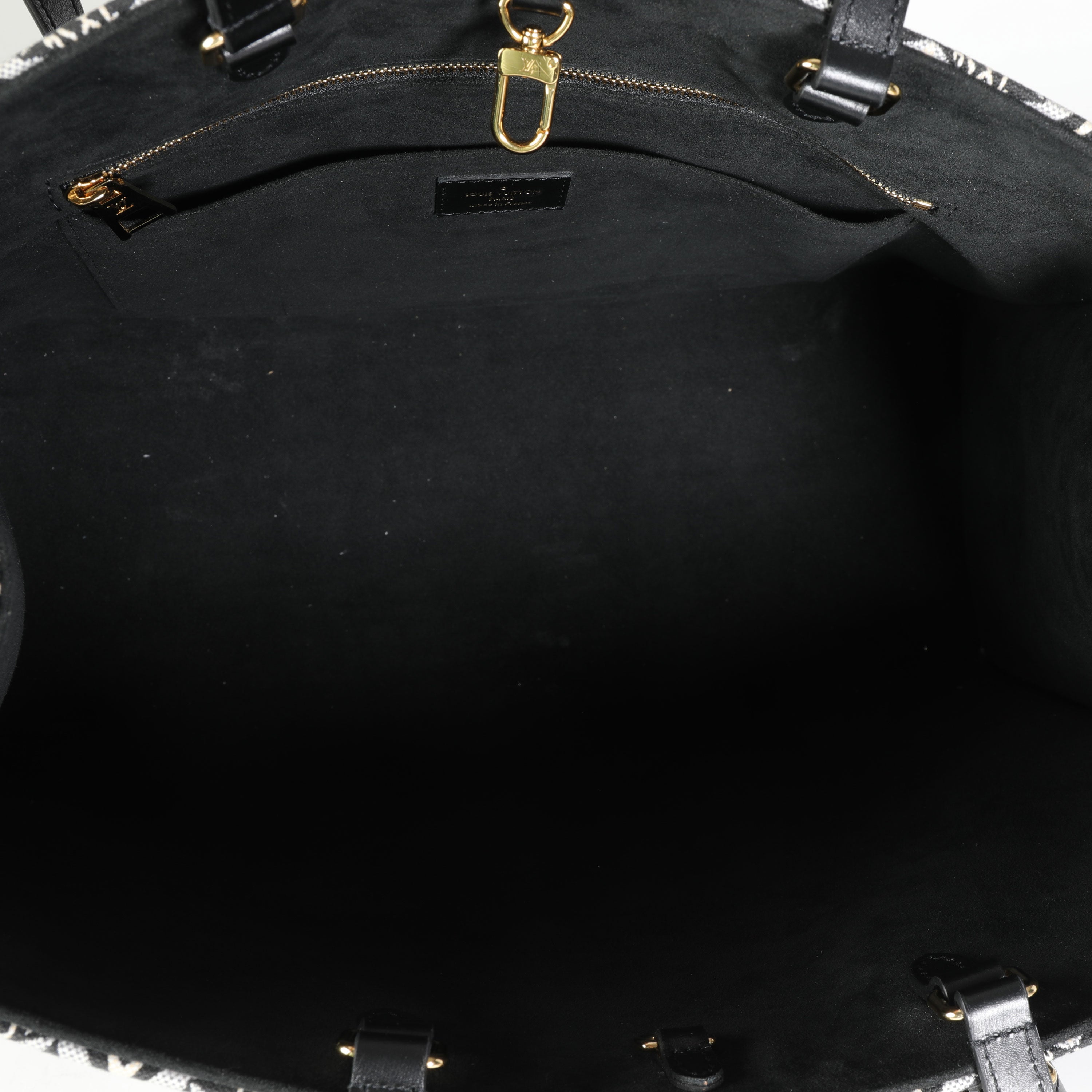 Louis Vuitton Louis Vuitton Black Jacquard Since 1854 Onthego GM