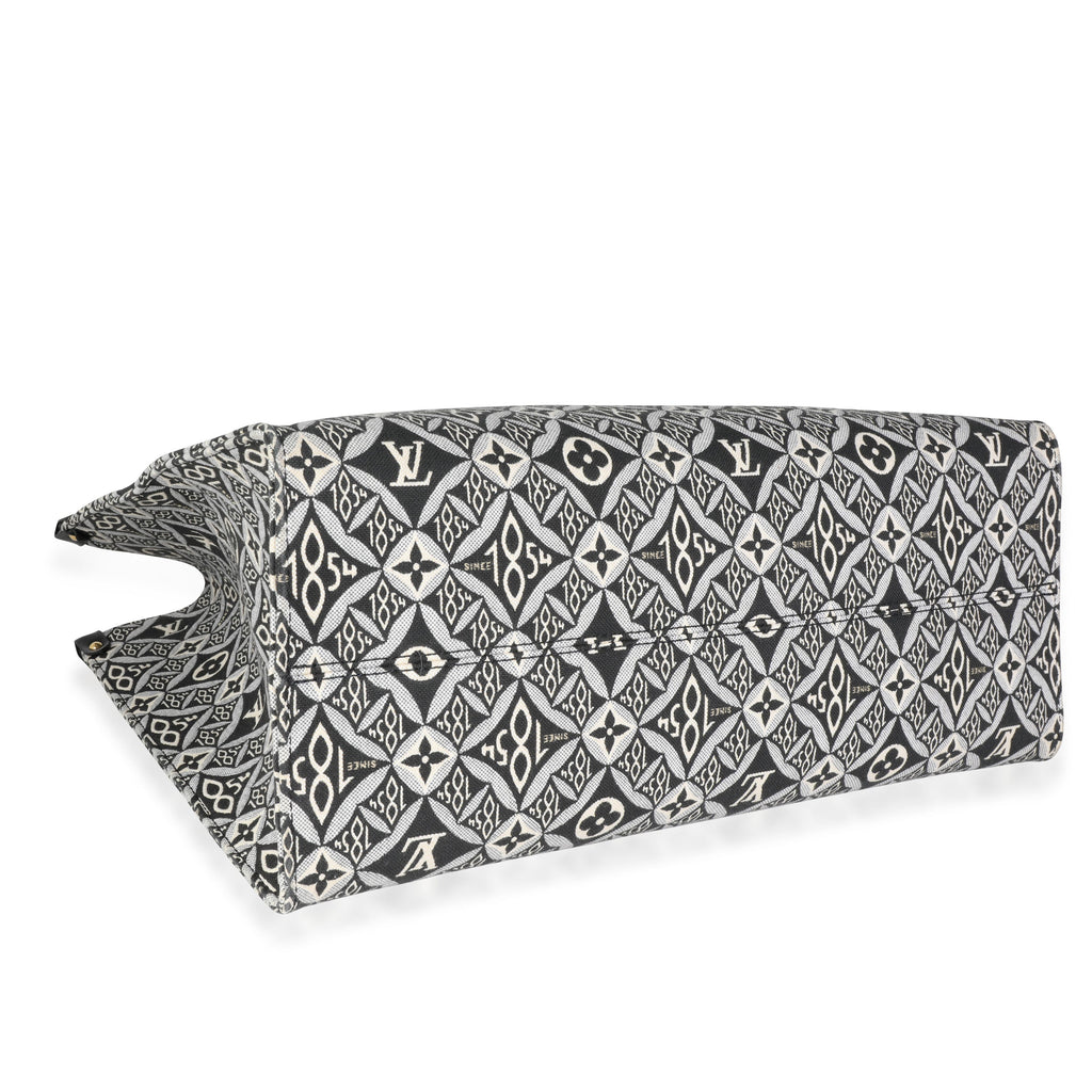 Louis Vuitton Louis Vuitton Black Jacquard Since 1854 Onthego GM