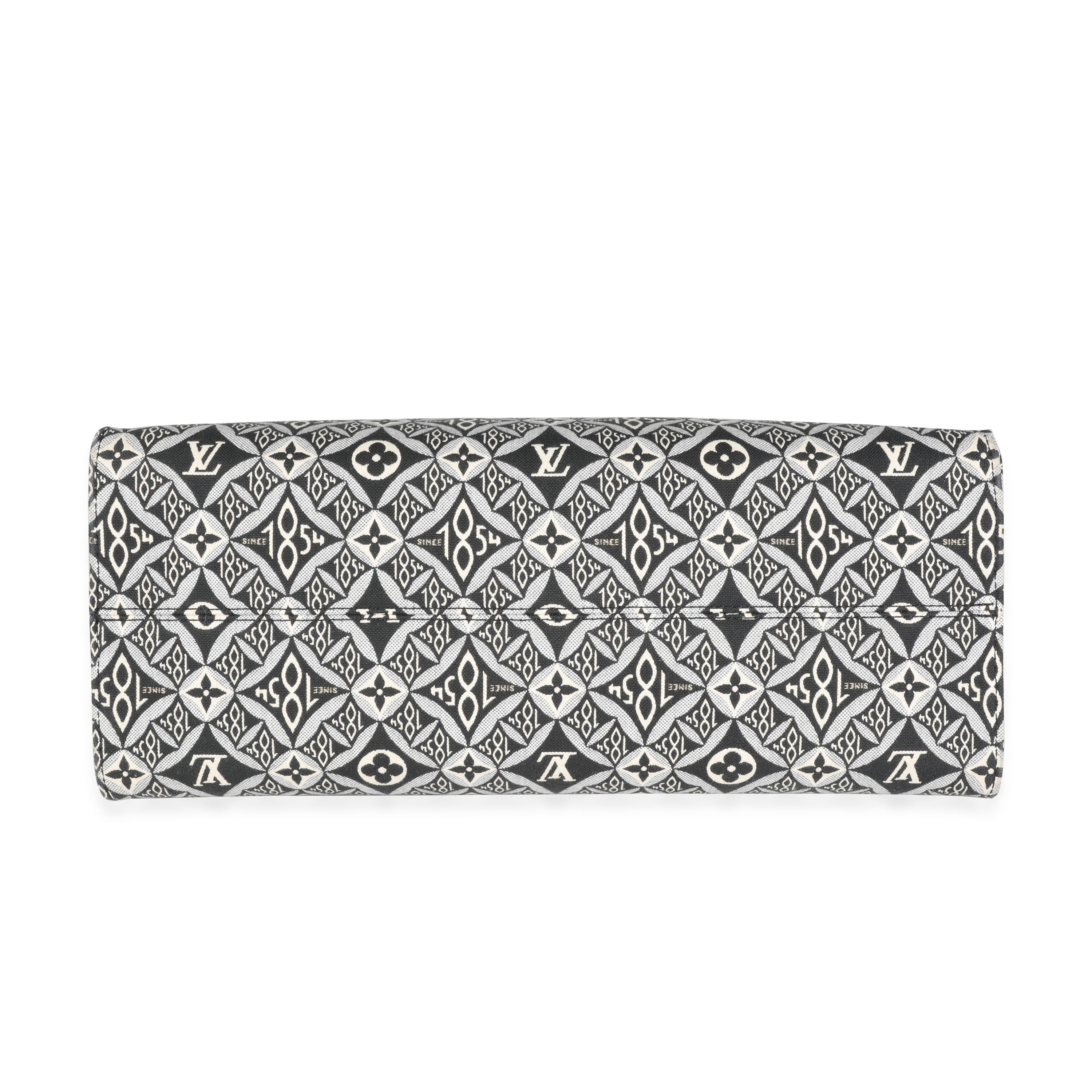 Louis Vuitton Louis Vuitton Black Jacquard Since 1854 Onthego GM