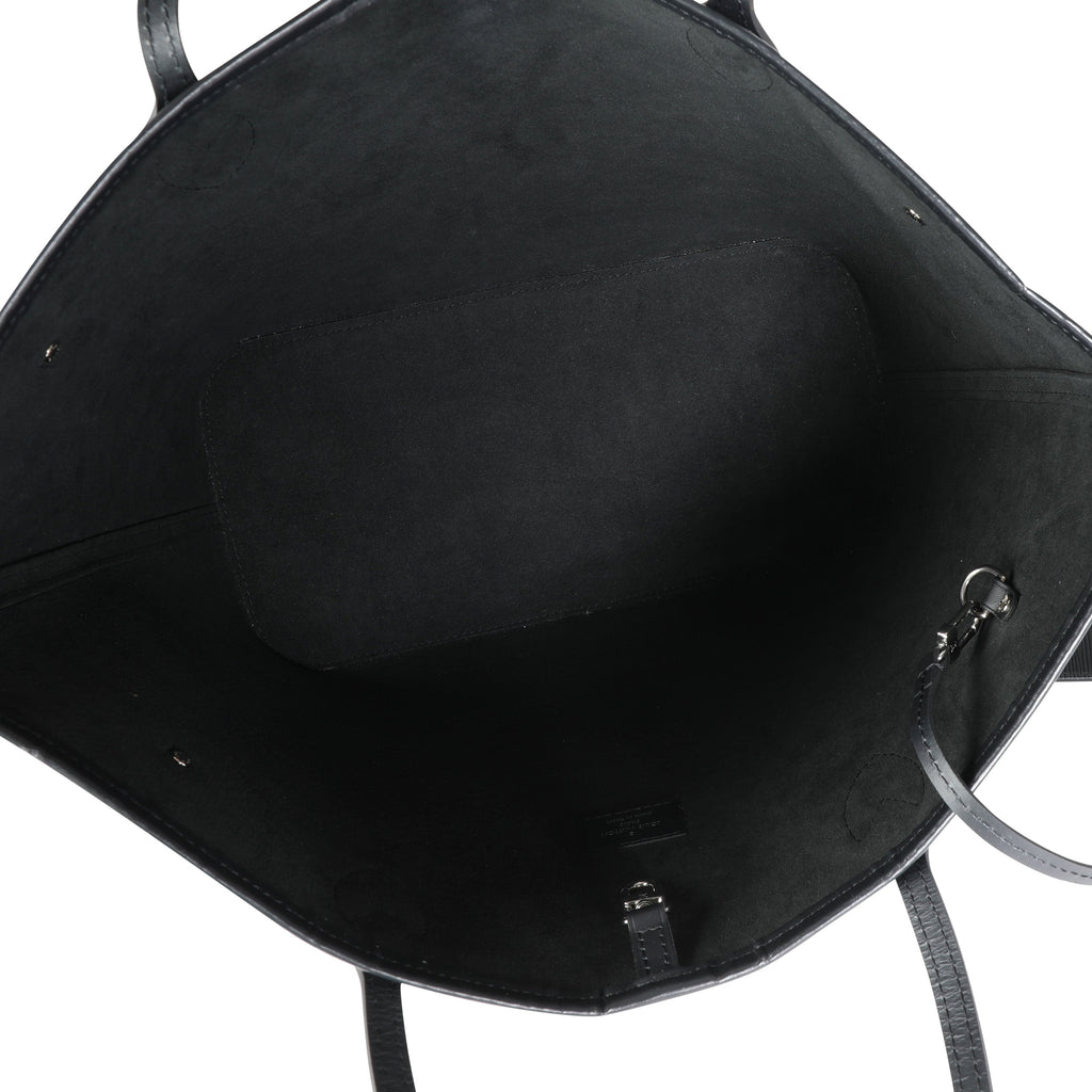 Louis Vuitton Louis Vuitton Black Epi Leather Neverfull MM