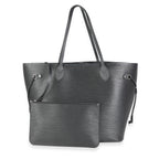 Louis Vuitton Louis Vuitton Black Epi Leather Neverfull MM