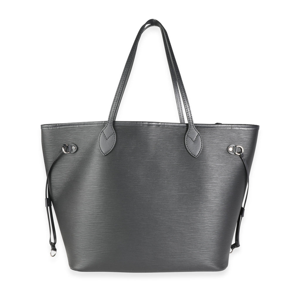 Louis Vuitton Louis Vuitton Black Epi Leather Neverfull MM