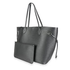 Louis Vuitton Louis Vuitton Black Epi Leather Neverfull MM
