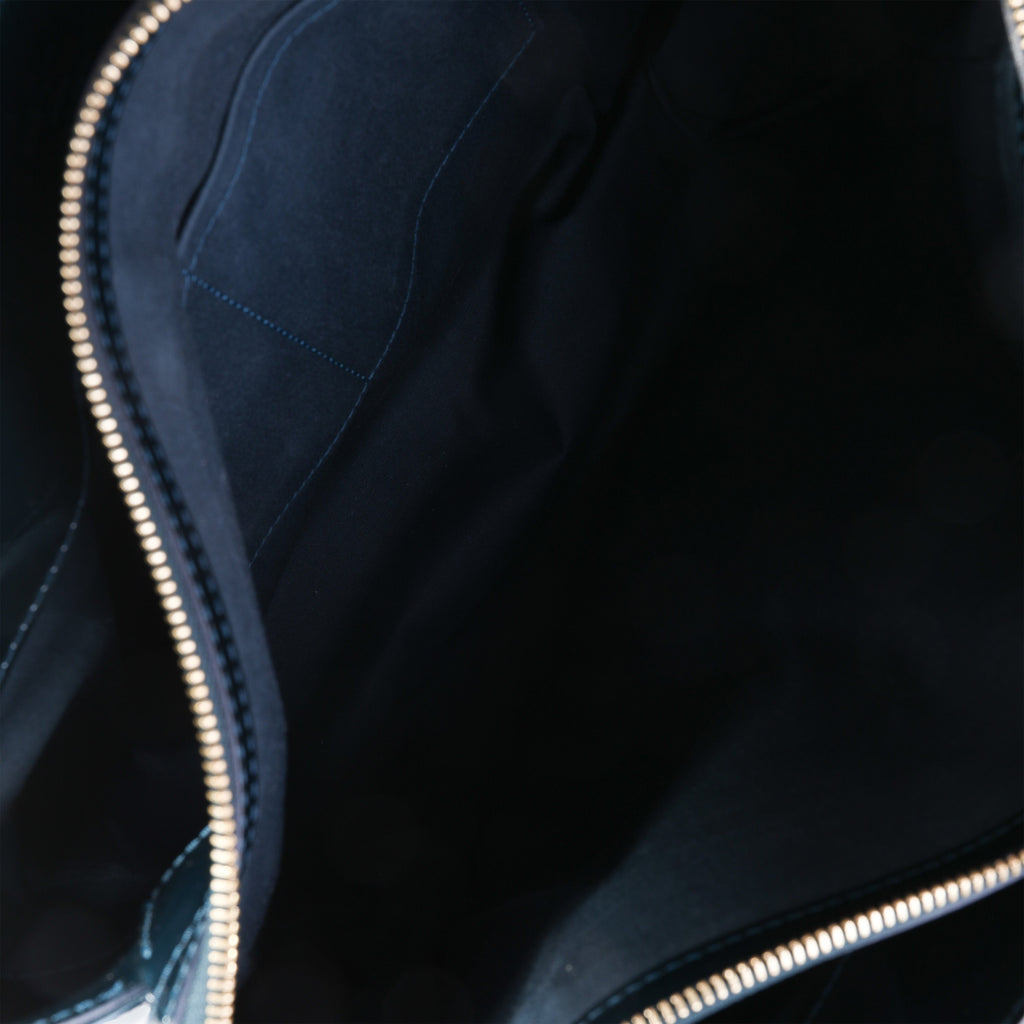 Louis Vuitton Louis Vuitton Bleu Nuit Monogram Vernis Melrose Avenue