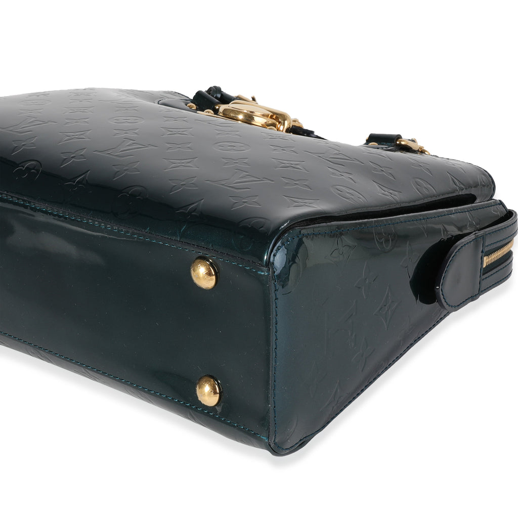 Louis Vuitton Louis Vuitton Bleu Nuit Monogram Vernis Melrose Avenue