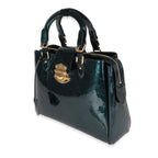 Louis Vuitton Louis Vuitton Bleu Nuit Monogram Vernis Melrose Avenue
