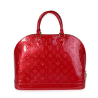 Louis Vuitton Red Monogram Vernis Alma GM