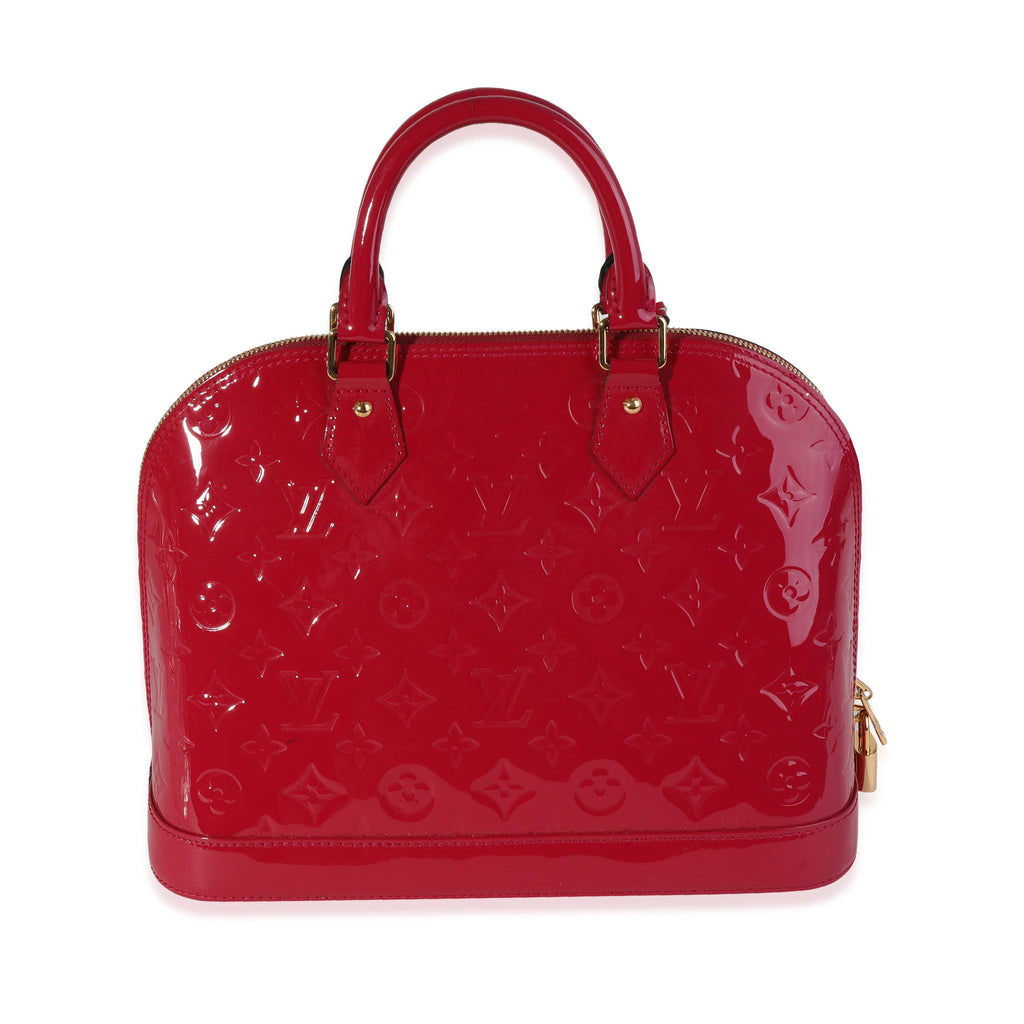 Louis Vuitton Louis Vuitton Indian Rose Monogram Vernis Alma PM