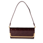 Louis Vuitton Louis Vuitton Amarante Monogram Vernis Rossmore MM Clutch