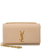 Saint Laurent Kate Monogram Medium Leather Shoulder Bag