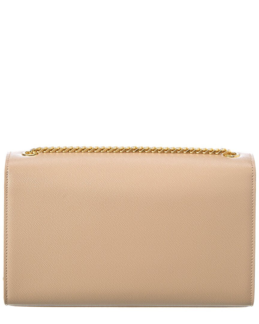 Saint Laurent Kate Monogram Medium Leather Shoulder Bag