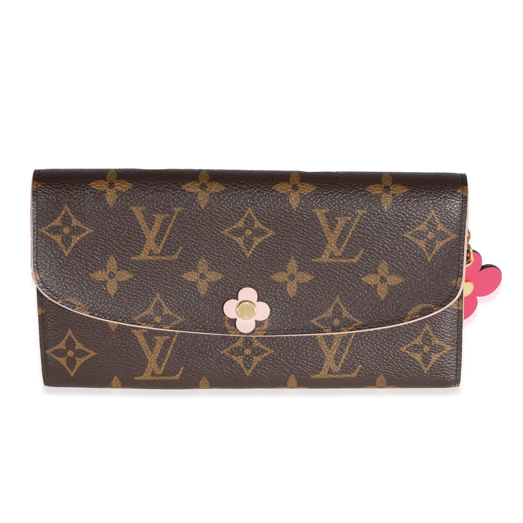 Louis Vuitton Louis Vuitton Monogram Canvas Blooming Flowers Emilie Wallet